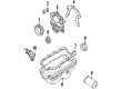 Ford Oil Drain Plug Gasket Diagram - F77Z-6734-AB