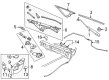 Ford Crown Victoria Wiper Arm Diagram - 3W7Z-17526-BA