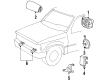 Mercury Mountaineer Airbag Diagram - F5TZ-78044A74-B