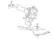 Ford F-250 Super Duty Brake Fluid Pump Diagram - 6C3Z-2C286-AA