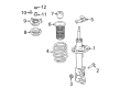 Ford EcoSport Strut Mounts Diagram - GN1Z-3A197-C