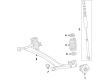 Ford Fiesta Rear Crossmember Diagram - C1BZ-5035-A
