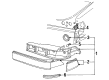 Ford Tempo Light Socket Diagram - E8PZ-13411-A