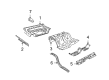 Ford Crown Victoria Floor Pan Diagram - 3W7Z-5411215-BA