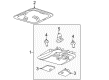 Ford Fusion Headlight Bulb Diagram - 1S7Z-13466-BB