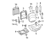 Mercury Marauder Seat Covers Diagram - 3W3Z-5464416-HAA