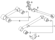 Ford Ranger Sway Bars Diagram - MB3Z-5808-B