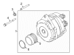 Lincoln MKX Alternator Pulley Diagram - FT4Z-10344-D