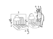 Ford Expedition Seat Belt Diagram - 2L1Z-7861202-AAB