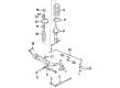 Ford Escort Shock Absorber Diagram - F4CZ-18125-C