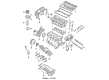 Ford Probe Clutch Release Bearing Diagram - E92Z7548B