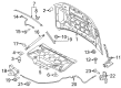 Ford Hood Latch Diagram - FL3Z-16700-A