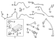 Ford Transit-350 HD Crankcase Breather Hose Diagram - JK4Z-9G297-C