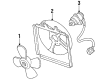 Ford Aspire Fan Shroud Diagram - F4BZ8146A