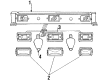 Ford F-250 HD Side Marker Light Diagram - EOTZ-15442-B