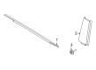 Ford Bronco Door Moldings Diagram - M2DZ-9820555-AA