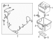 Ford Mustang Battery Tray Diagram - FR3Z-10732-C