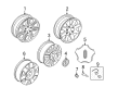 Lincoln Mark LT Wheel Cover Diagram - 5L7Z-1130-B