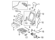 Mercury Mountaineer Seat Covers Diagram - 9L9Z-7862901-AA