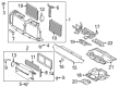 Ford Coolant Temperature Sensor Diagram - JL3Z-10884-A