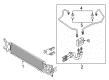 Lincoln Continental Transmission Oil Cooler Diagram - GD9Z-7A095-A