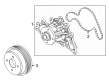 Ford E-350 Super Duty Water Pump Pulley Diagram - LC3Z-8509-B