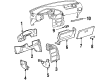 Mercury Villager Steering Column Cover Diagram - 1F5Z-1204459-AAB