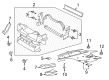 Ford Mustang Air Deflector Diagram - FR3Z-8310-G