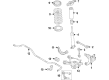 Ford Mustang Sway Bars Diagram - FR3Z-5A772-E