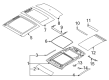Ford Escape Sunroof Diagram - LJ6Z-54500A18-A