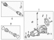 Ford Fusion CV Boot Diagram - AE5Z-3A331-C