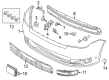 Ford Flex Bumper Cover Diagram - DA8Z-17D957-JPTM