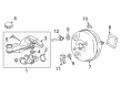 Ford Edge Master Cylinder Repair Kit Diagram - J2GZ-2140-A