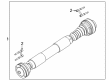 Ford Ranger Drive Shaft Diagram - MB3Z-4A376-Y