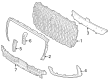 Lincoln Corsair Grille Diagram - PJ7Z-17B968-AA