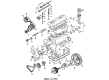 Ford Ranger Timing Cover Diagram - E3ZZ-6019-B