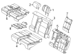 Lincoln Nautilus Seat Covers Diagram - R2TZ-5866601-AG