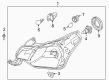 Ford Headlight Diagram - 8S4Z-13008-F