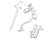 Mercury Sable Seat Belt Diagram - YF1Z-74611B69-AAF