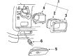 Ford Bronco II Side Marker Light Diagram - E3TZ13200A