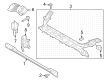 Ford Mustang Radiator Support Diagram - PR3Z-8A284-A