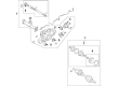 Ford Bronco CV Boot Diagram - MB3Z-3B436-B