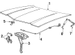 Lincoln Town Car Lift Support Diagram - E8VY-16C826-A
