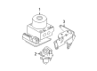 Ford Escape Brake Fluid Pump Diagram - YL8Z-2C286-DA