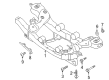 Ford Escape Rear Crossmember Diagram - CV6Z-5035-D