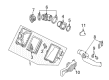 Ford Taurus Air Intake Hose Diagram - 4F1Z-9B659-BA