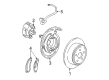 Ford Explorer Sport Backing Plate Diagram - 3L2Z-2B636-BA