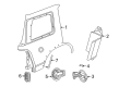 Ford Explorer Fuel Door Diagram - 8L2Z-78405A26-A