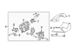 Ford Windshield Wiper Switch Diagram - DG9Z-17A553-CA