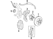 Ford F-250 Backing Plate Diagram - XL3Z-2K005-AA